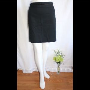 AX Armani Exchange Women’s Black Career Skirt